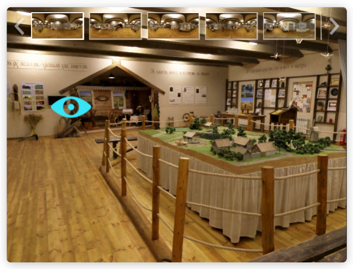 3D панорама музея «Льняная губерния»